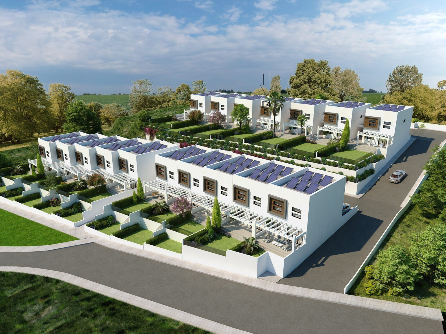 Monagroulli Houses